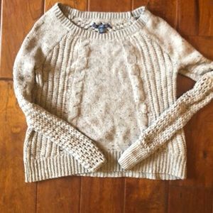 American Eagle khaki sweater -size XS
